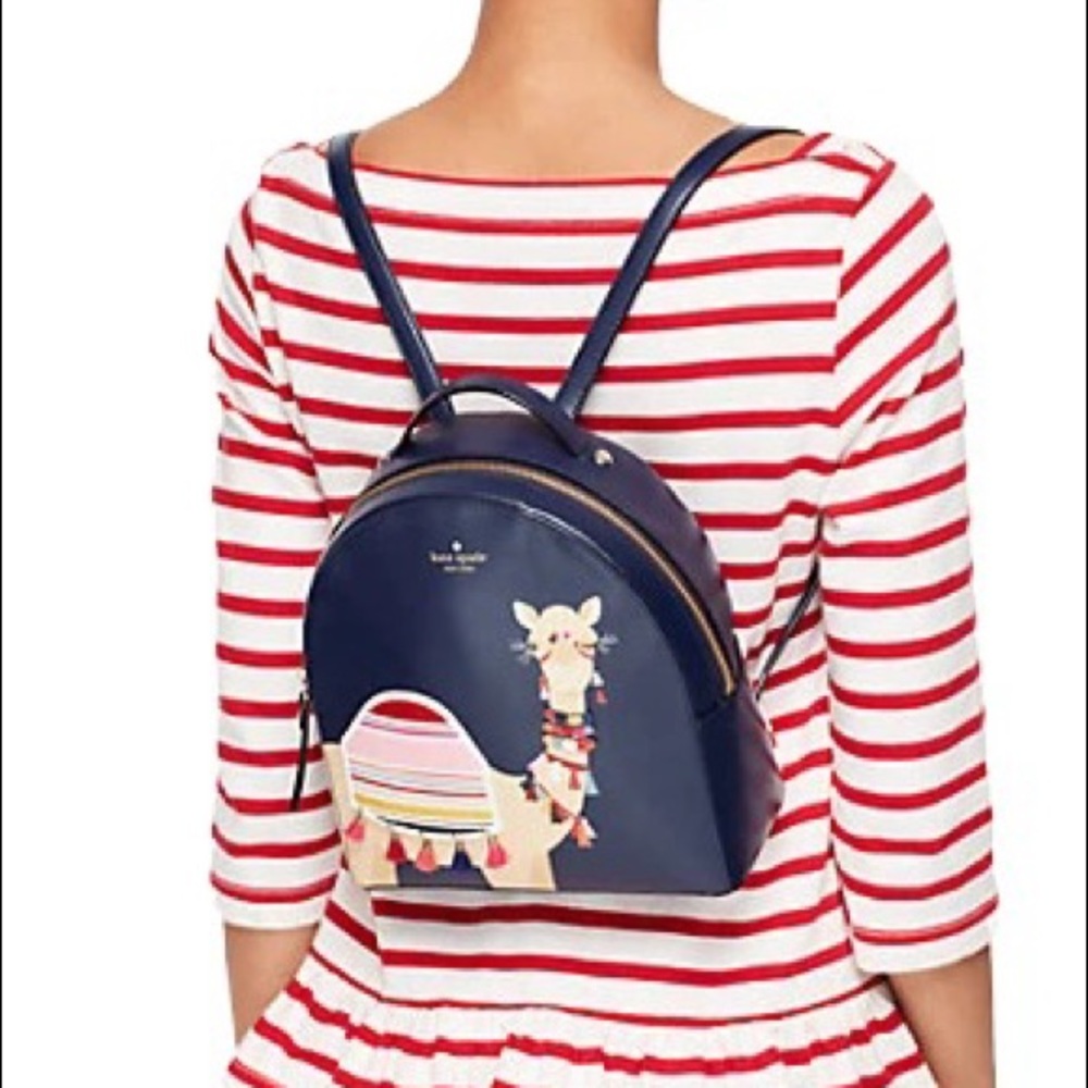Kate Spade RARE “Spice Things Up” Camel Sammi Backpack - Picture 11 of 15